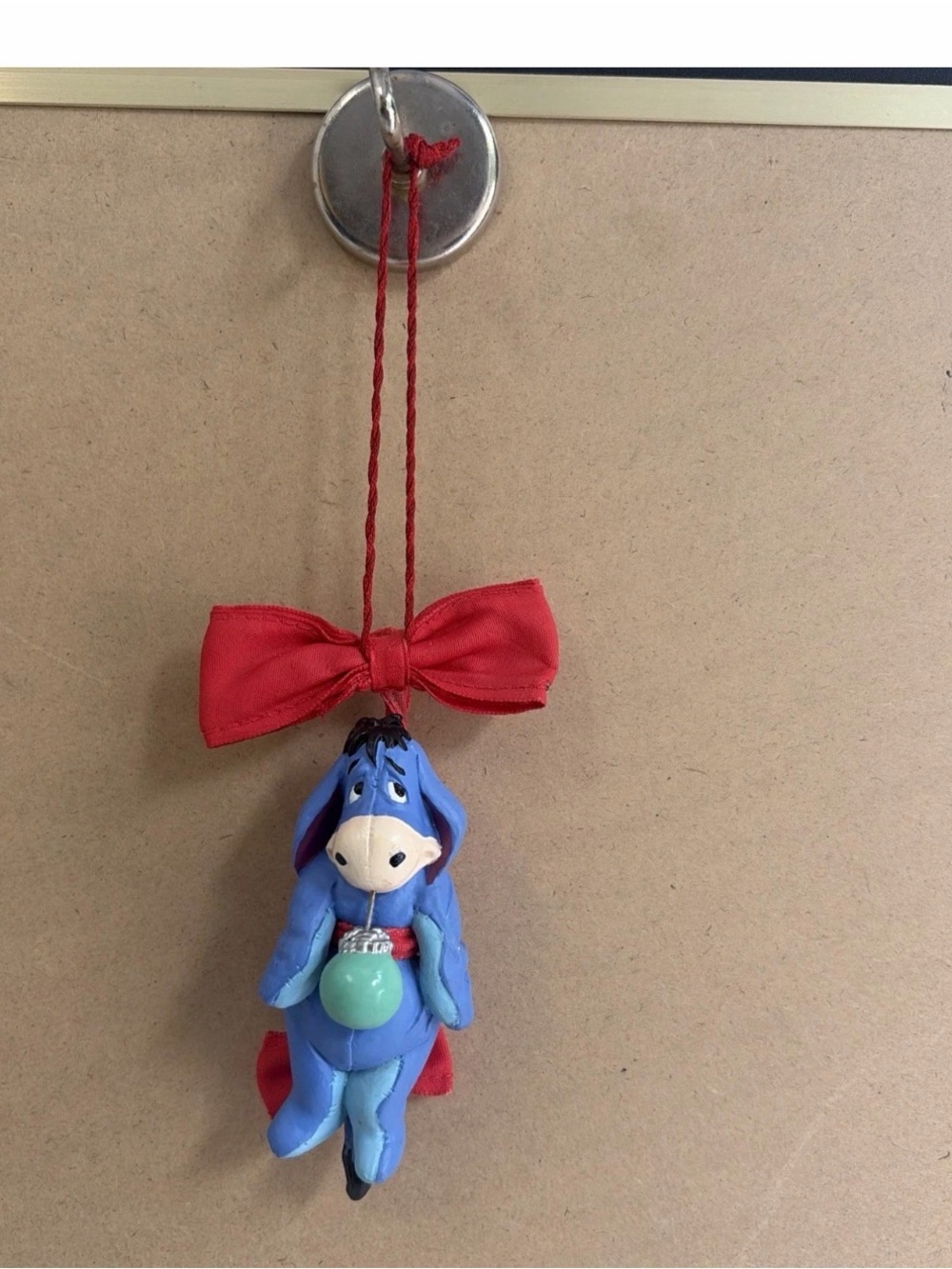 1996 Pooh's Winter Wonderland Christmas Ornament The Disney Store Eeyore